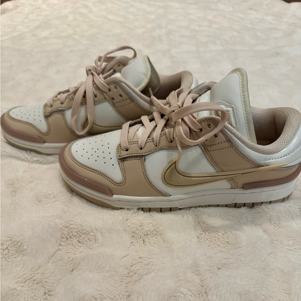 NEW without Box Nike Dunk Low Twist Tan - Picture 7 of 8